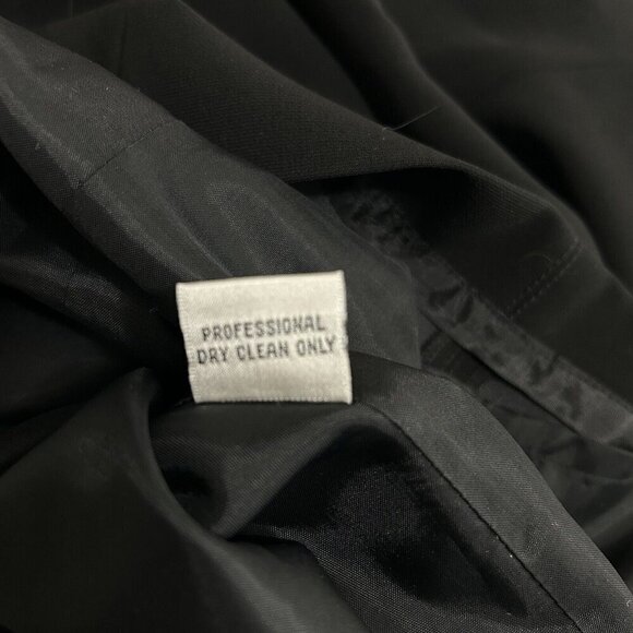 VTG Chetta B by Sherrie Bloom Peter Noviello Black Sheath Cocktail Dress Size 12 - Picture 11 of 12